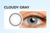 UK VISION 2-Tone Premium Cosmetic Contact Lenses – Cloudy Gray
