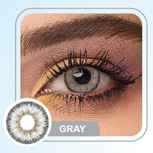 ACTIVE 3-Tone Premium Cosmetic Contact Lenses – Gray