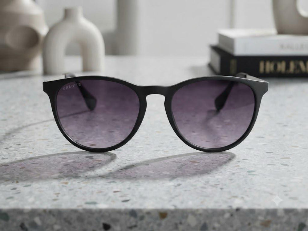 Granite Matte Black Classic Sunglasses