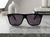 Modern Flat-Top Shield Sunglasses | ivisionscollections