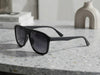 Modern Flat-Top Shield Sunglasses | ivisionscollections