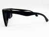 Bold Square Matte Black Sunglasses Edgy Geometry Meets High-Fashion Design